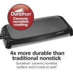 Hamilton Beach Nonstick Electric Griddle with Adjustable Temp
