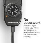 Hamilton Beach Nonstick Electric Griddle with Adjustable Temp