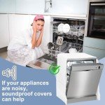 Dishwasher Sound Insulation Blankets - 2 Pcs