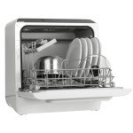 Compact Portable Dishwasher with 5 Wash Modes