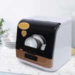 Compact Portable Countertop Dishwasher with 3 Modes