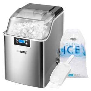 VIVOHOME Portable Nugget Ice Maker Machine