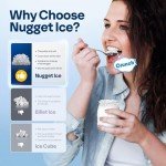 VIVOHOME Portable Nugget Ice Maker Machine