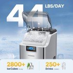 VIVOHOME Portable Nugget Ice Maker Machine