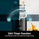 EUHOMY Countertop Ice Cube Maker Machine