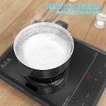 Hermitlux 1800W Portable Induction Cooktop with Touch Control