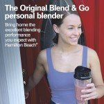 Hamilton Beach Portable Blender for Smoothies and Shakes