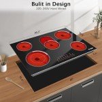 Cooksir 30-Inch 5-Burner Electric Cooktop
