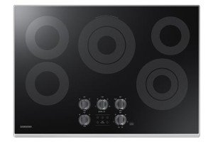 SAMSUNG 30" Smart Electric Cooktop with 5 Burners