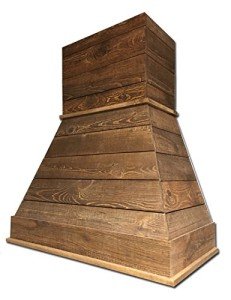 Rustic 30" Castlewood Shiplap Range Hood