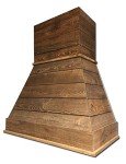 Rustic 30" Castlewood Shiplap Range Hood