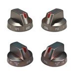 Samsung Electric Stove Knob Replacement Set (4PCS)
