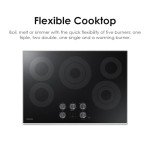 SAMSUNG 30" Smart Electric Cooktop with 5 Burners