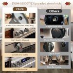 Samsung Electric Stove Knob Replacement Set (4PCS)