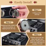 Samsung Electric Stove Knob Replacement Set (4PCS)