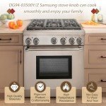 Samsung Electric Stove Knob Replacement Set (4PCS)