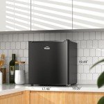 Walsh 1.7 Cu Ft Compact Mini Refrigerator - Black
