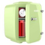 YASHE 4L Mini Fridge for Bedroom and Car