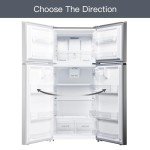 THFRIONE 30" Top Freezer Stainless Steel Refrigerator