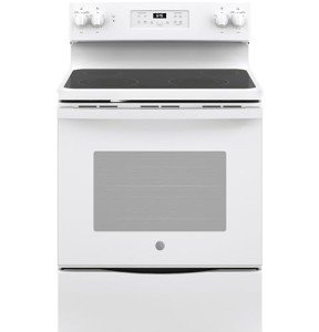 GE Appliances White Electric Range JB645DKWW