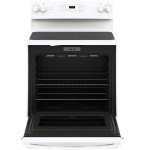 GE Appliances White Electric Range JB645DKWW