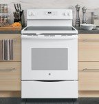 GE Appliances White Electric Range JB645DKWW