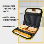Aoruru Electric Indoor Grill and Panini Press