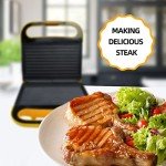 Aoruru Electric Indoor Grill and Panini Press