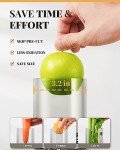 GDOR 1200W BPA-Free Centrifugal Juicer - Silver