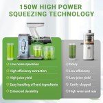 Cold Press Juicer Machine for Fruits & Vegetables