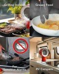 Portable Kitchen Exhaust Fan with Charcoal Filters