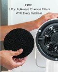 Portable Kitchen Exhaust Fan with Charcoal Filters