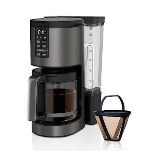 Ninja 14-Cup Programmable Coffee Maker, Black Stainless