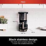 Ninja 14-Cup Programmable Coffee Maker, Black Stainless