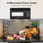 30" Over Range Microwave Oven - 1.6 Cu. Ft. Black