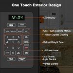 30" Over Range Microwave Oven - 1.6 Cu. Ft. Black