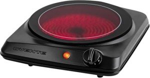 OVENTE 1000W Infrared Single Burner Electric Hot Plate