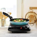 OVENTE 1000W Infrared Single Burner Electric Hot Plate