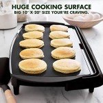GreenPan Ceramic Electric Griddle - Black