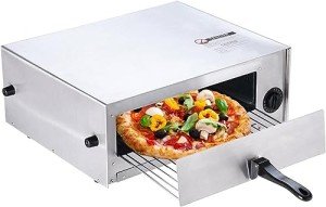 GOFLAME 1450W Stainless Steel Electric Pizza Oven