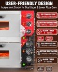 PYY 16" Double Decker Indoor Pizza Oven