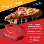MisterChef 1450W Indoor Countertop Pizza Maker