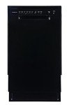 EdgeStar 18" Built-In Energy Star Dishwasher - Black