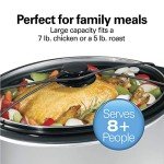 Hamilton Beach 7-Quart Portable Slow Cooker