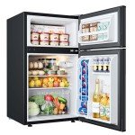 Compact Mini Fridge with Freezer – 3.2 Cu.Ft