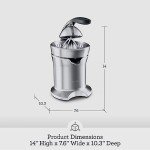 Breville 800CPXL Brushed Stainless Juicer