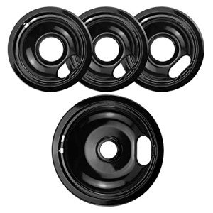 4-Pack Drip Pans for Whirlpool Electric Stove