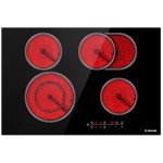 GASLAND 30 Inch Electric Cooktop with Touch Control