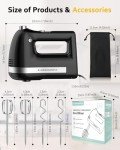 Z-DESDEMONA 300W Electric Hand Mixer with Beaters