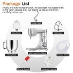 5QT Mini Angel Kitchen Stand Mixer, 10-Speed
